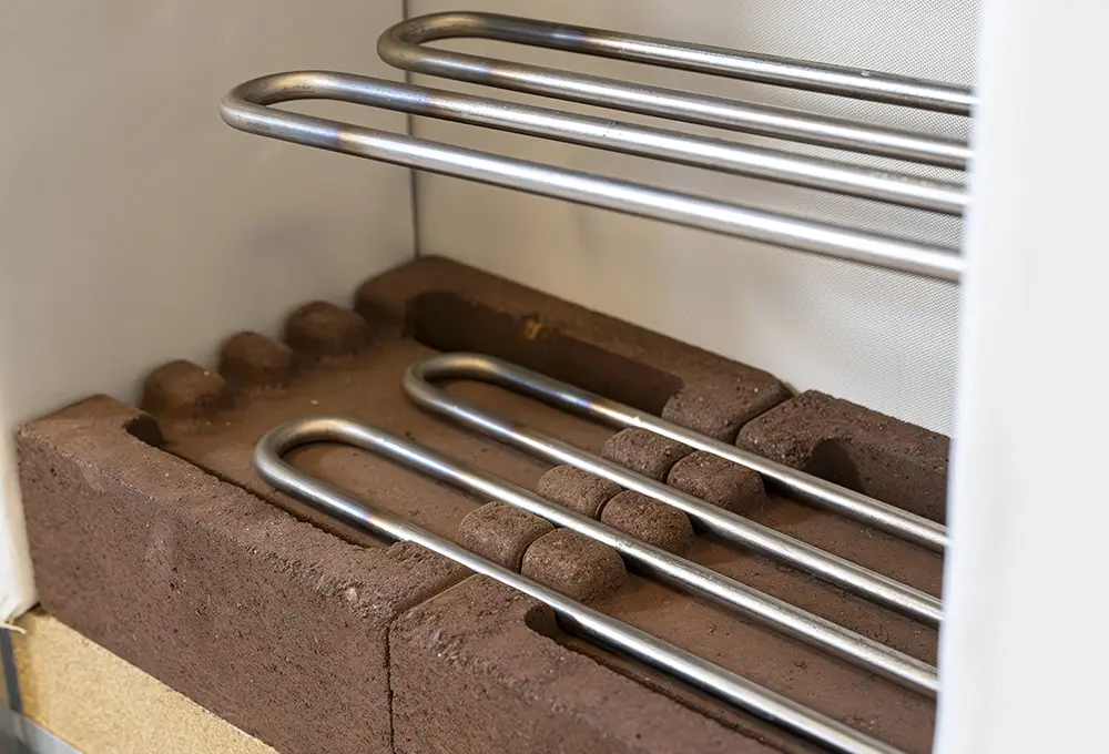 Résistance d'un chauufage électrique par accumulation