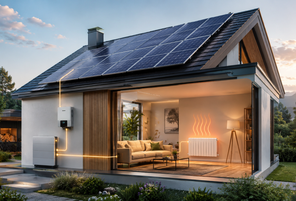 Radiateurs électriques et panneaux photovoltaïques : le duo gagnant ?